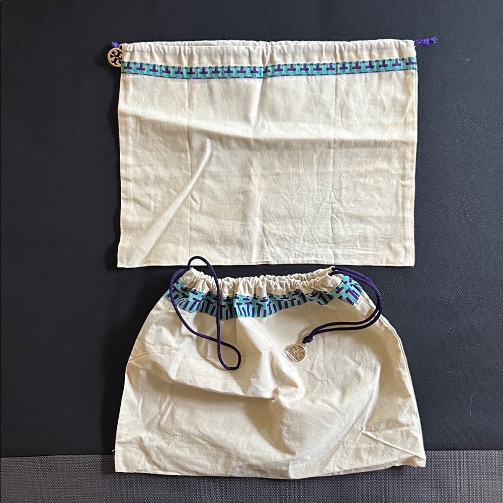 NWOT Tory Burch Drawstring Dust Bag